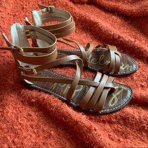 SAM EDELMAN GLADIATOR SANDALS